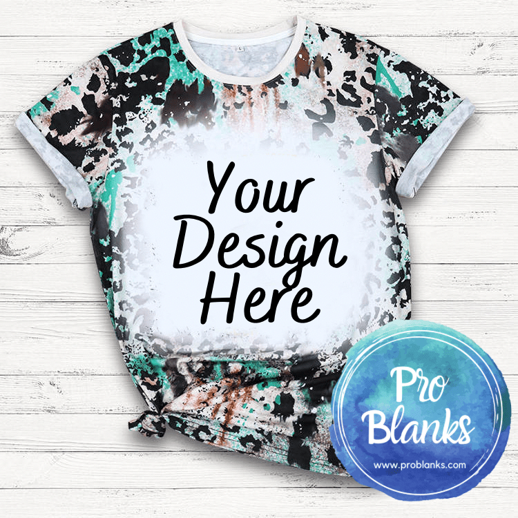 Turquoise Leopard Mock-Up Digital Download