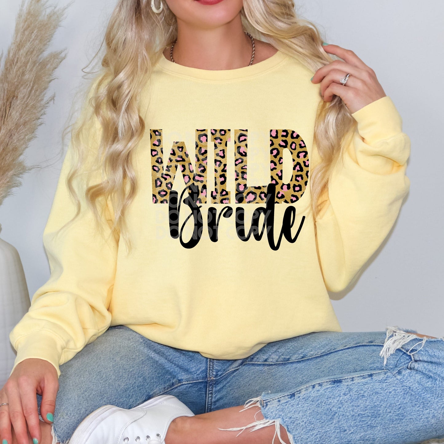 Wild Bride #4078 - Ready to Press DTF Transfer Full Color