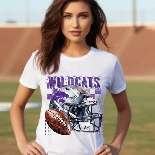 Wildcats #3723 - Ready to Press DTF Transfer Full Color