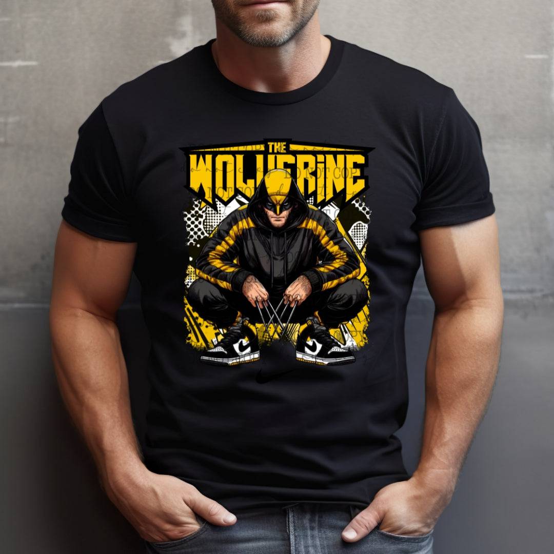 Wolverine #2047 - Ready to Press DTF Transfer Full Color